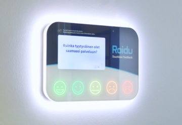 Roidu Touchless Feedback machine